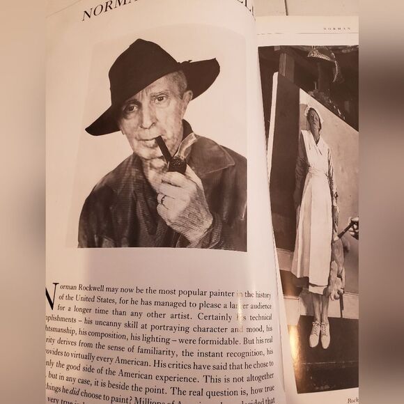 Norman Rockwell Art Book by Elizabeth Montgomery Hardback - Picture 4 of 8